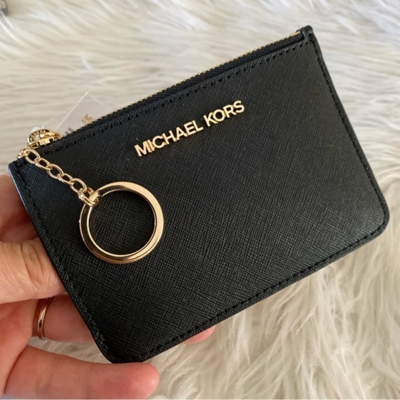 Michael Kors jet set travel small coin pouch & ID holder wallet - Picture 13 of 15